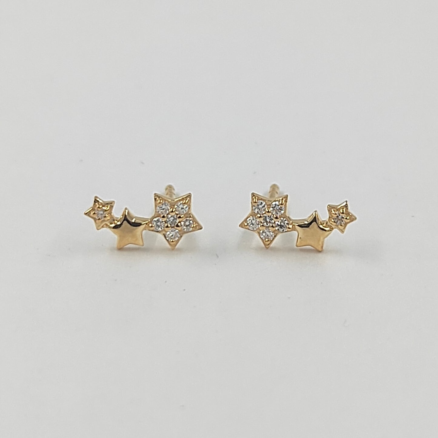 Celestial Comet Climber Earrings