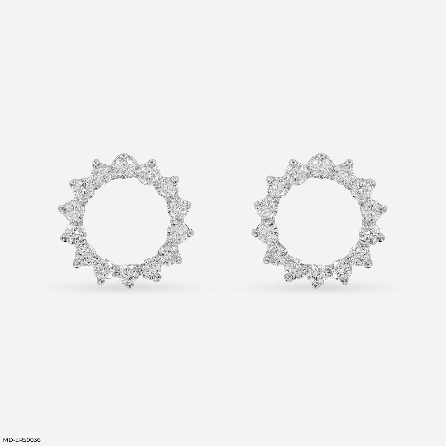 Celeste Circles Lab Diamond Earrings
