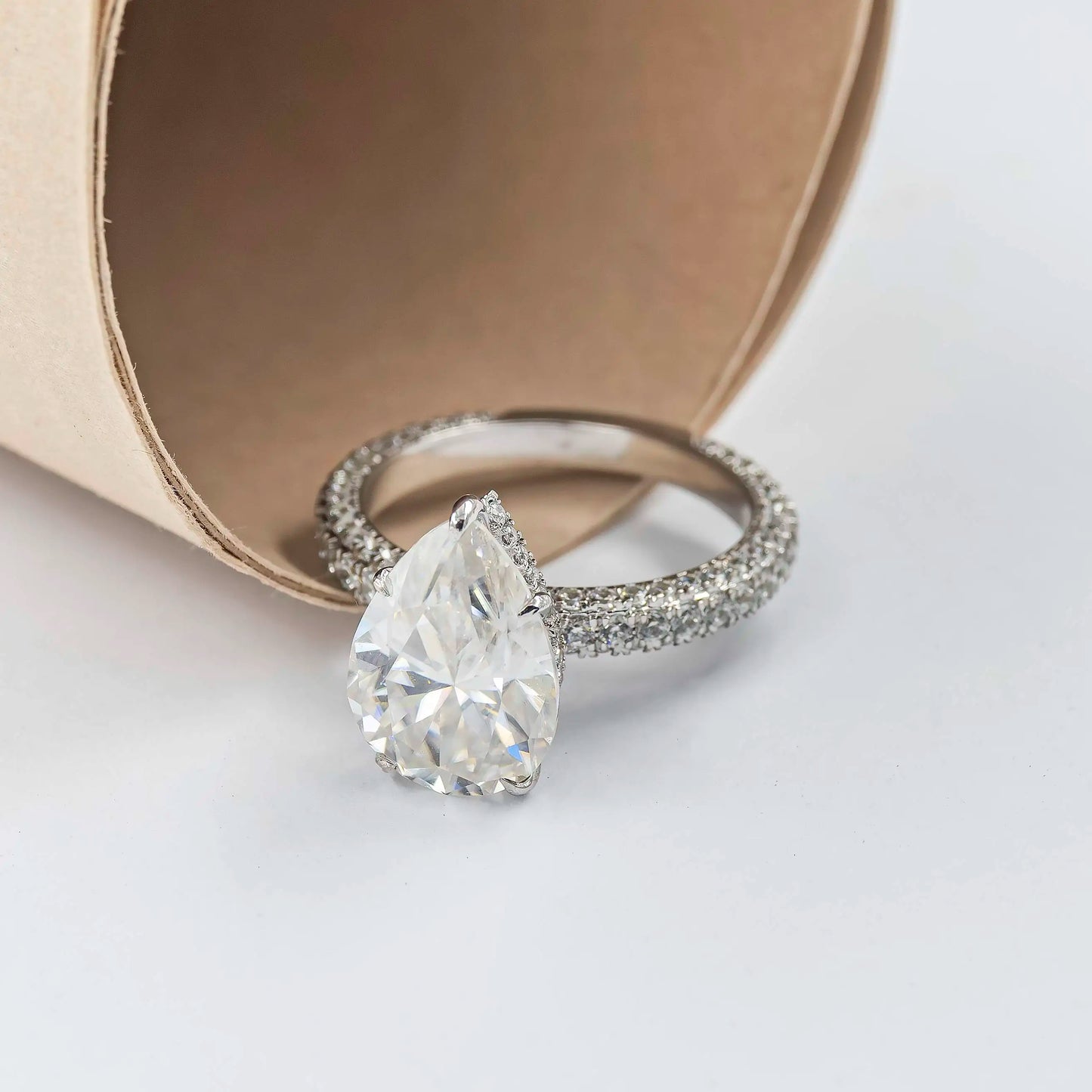 The Empress Pear Ring