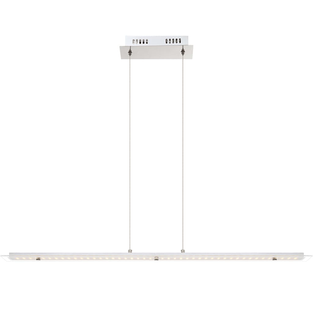 417154 GLOBO LED Pendant Lamp "LIGURIA" Chrome and Glass 67804-18H - testbyjd