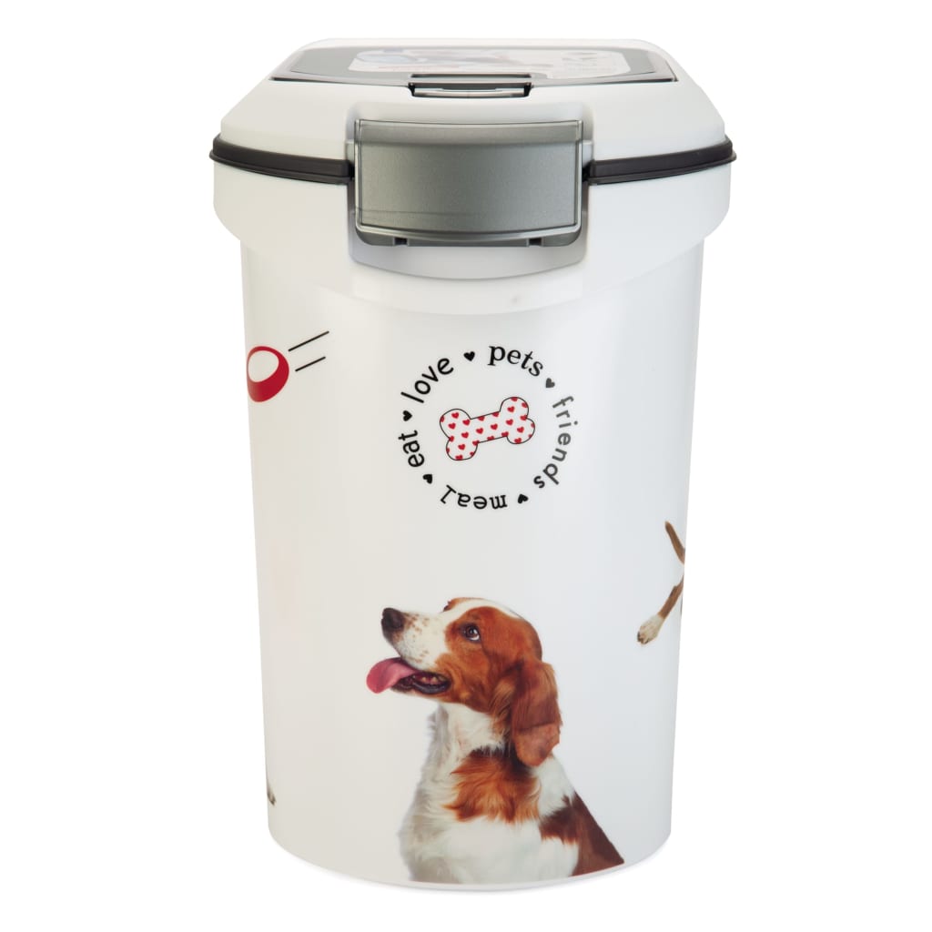 425608 Curver Pet Food Container Dog with Wheels 35L - testbyjd