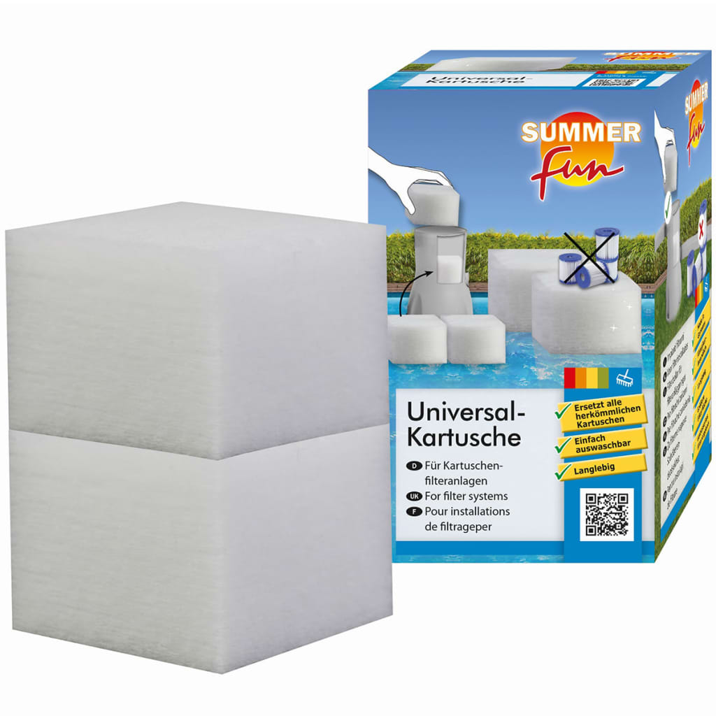 428926 Summer Fun Universal Cartridge Filter 12x12x10 cm - testbyjd