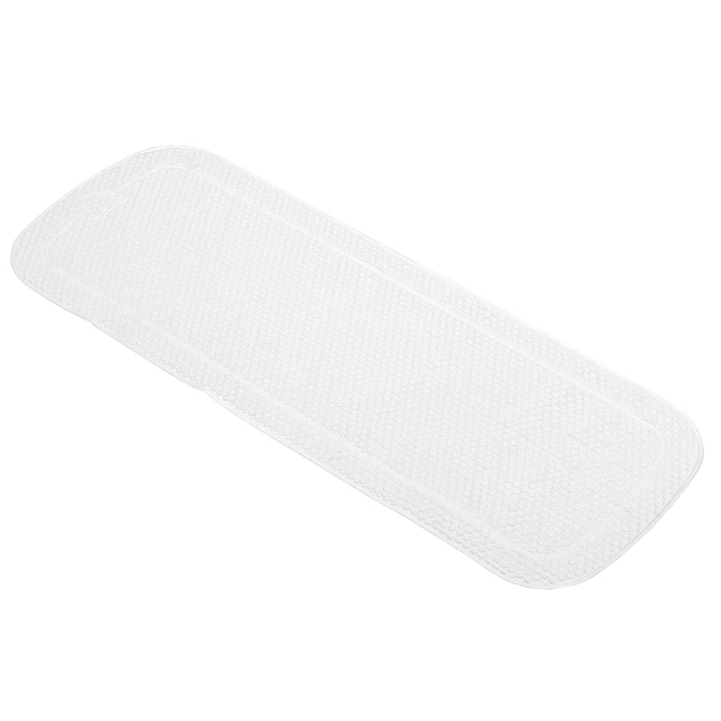 430235 Kleine Wolke Non-slip Bath Mat "Samoa" 36x92cm White - testbyjd