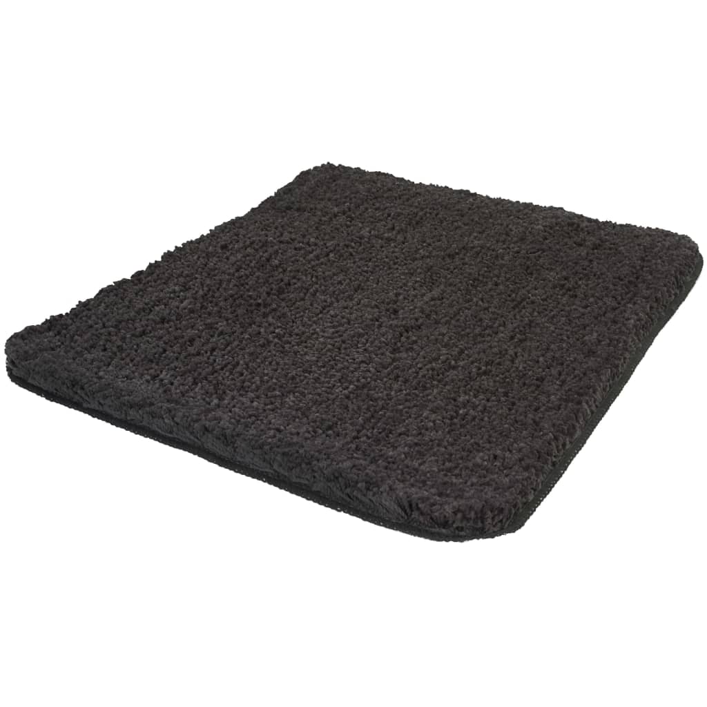 430273 Kleine Wolke Bath Rug "Trend" 60x90 cm Dark Grey - testbyjd