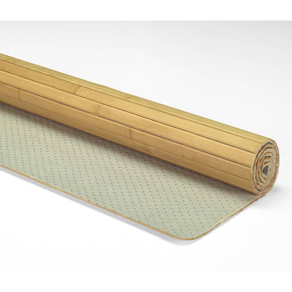 430277 Kleine Wolke Bath Rug "Bambus" 60x115 cm Brown - testbyjd