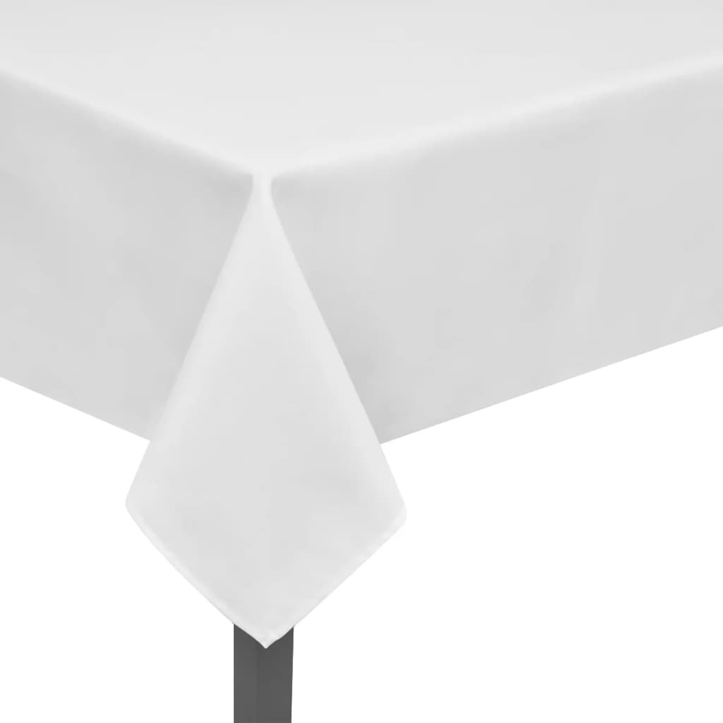 5 Staltiesės, Baltos, 220 x 130 cm - testbyjd