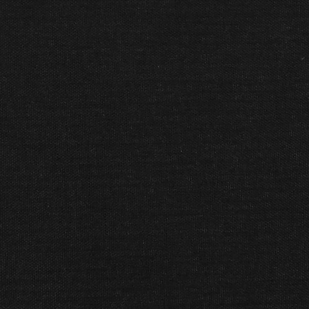 Galvūgalis su auselėmis, juodos spalvos,147x23x78/88cm, audinys