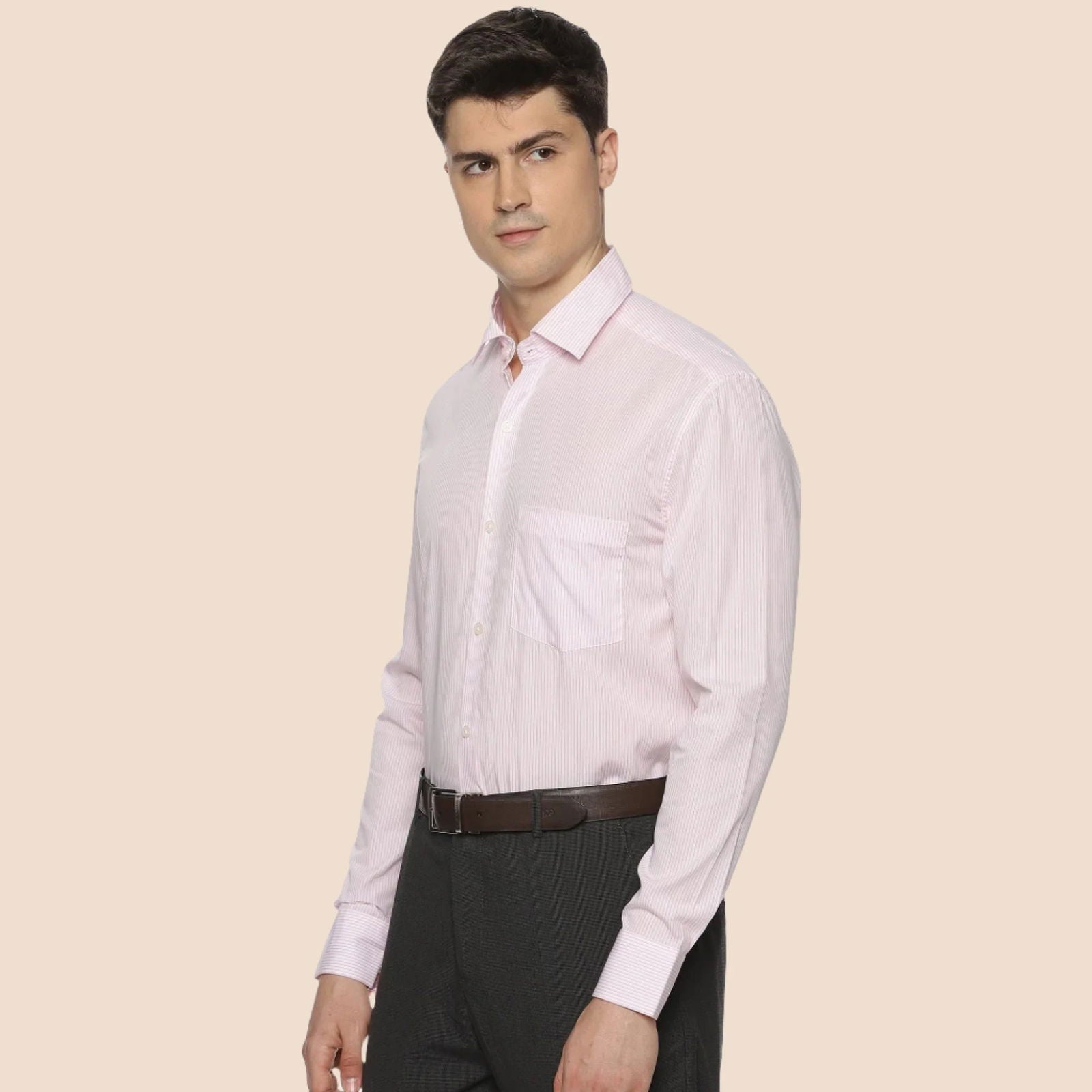 Alfred Black With Signature Placket - testbyjd