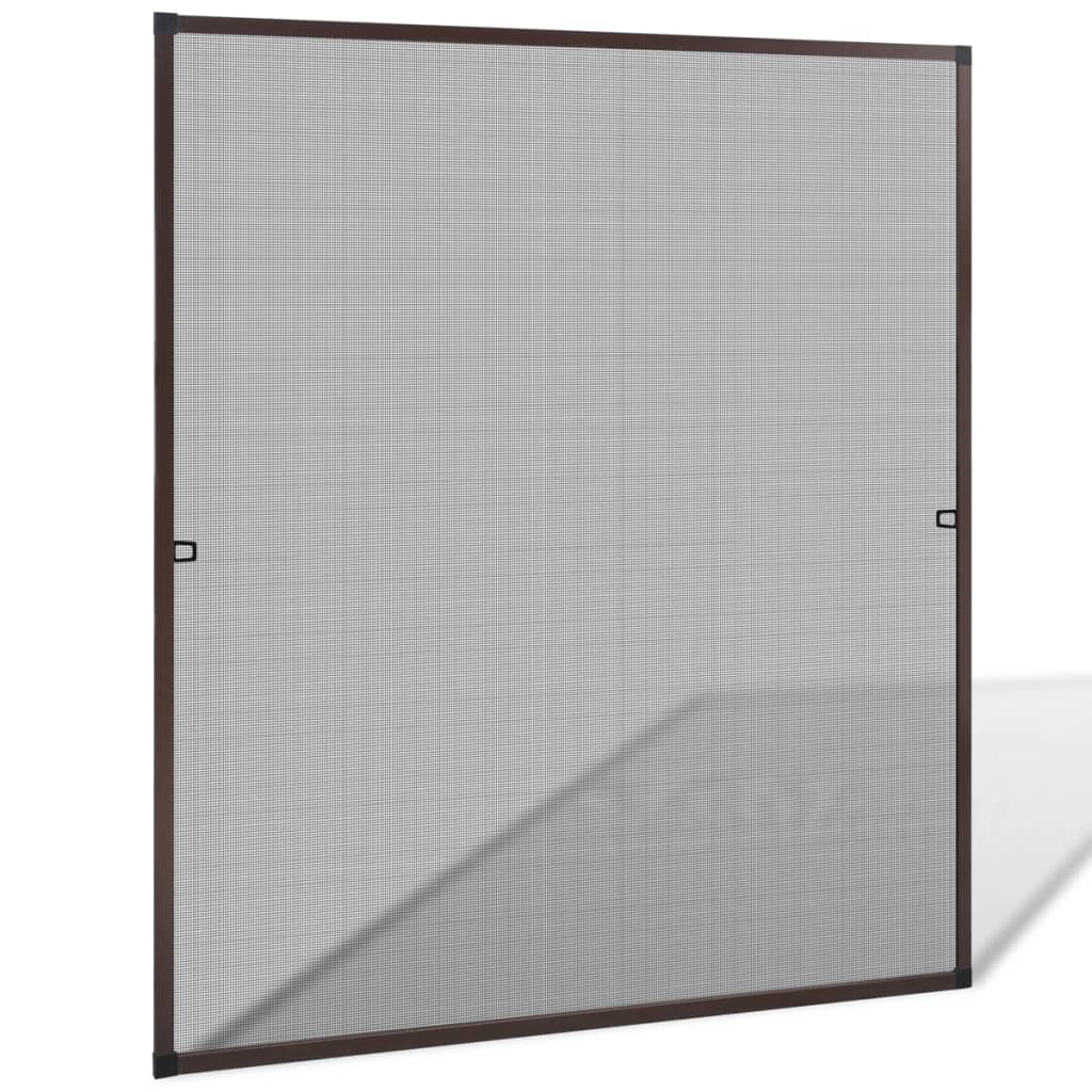 Apsauginis Tinklelis nuo Vabzdžių su Rėmu, 130 x 150 cm, Rudas - testbyjd