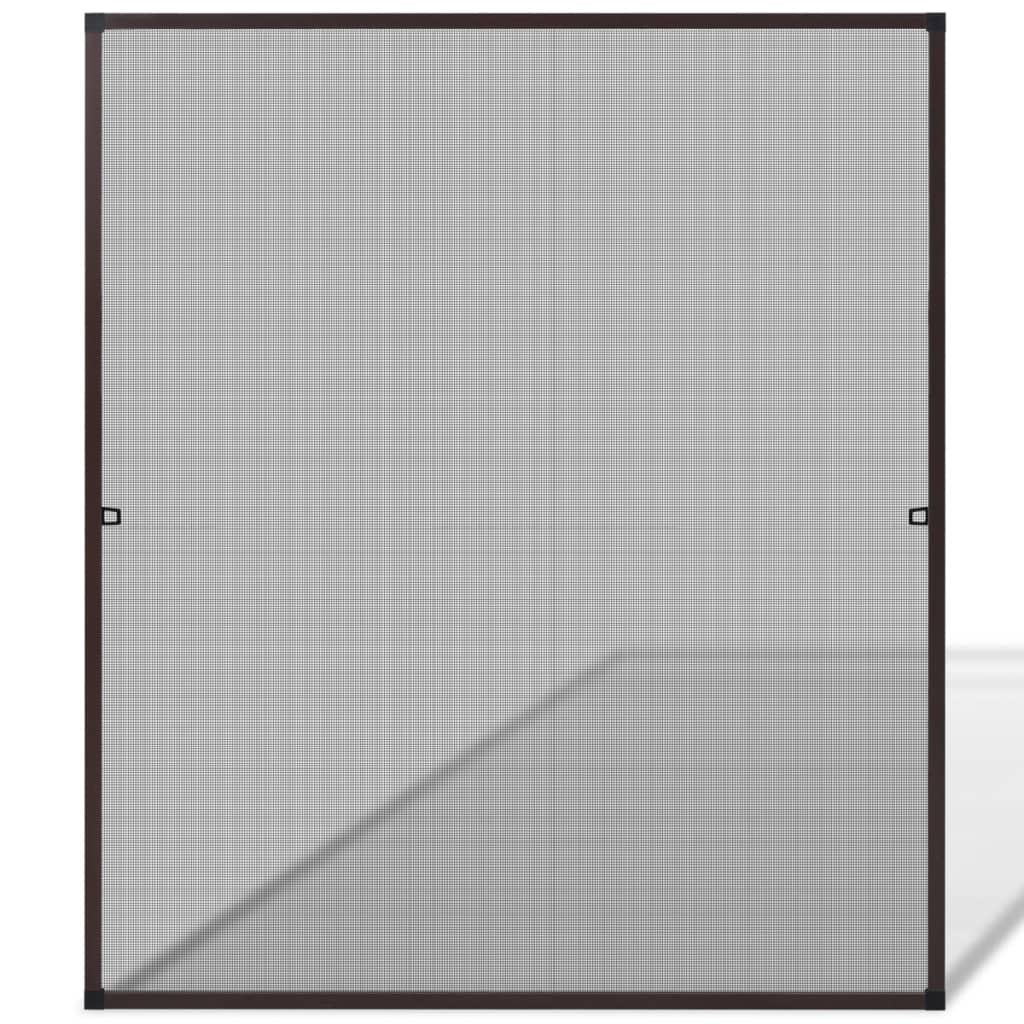 Apsauginis Tinklelis nuo Vabzdžių su Rėmu, 130 x 150 cm, Rudas - testbyjd