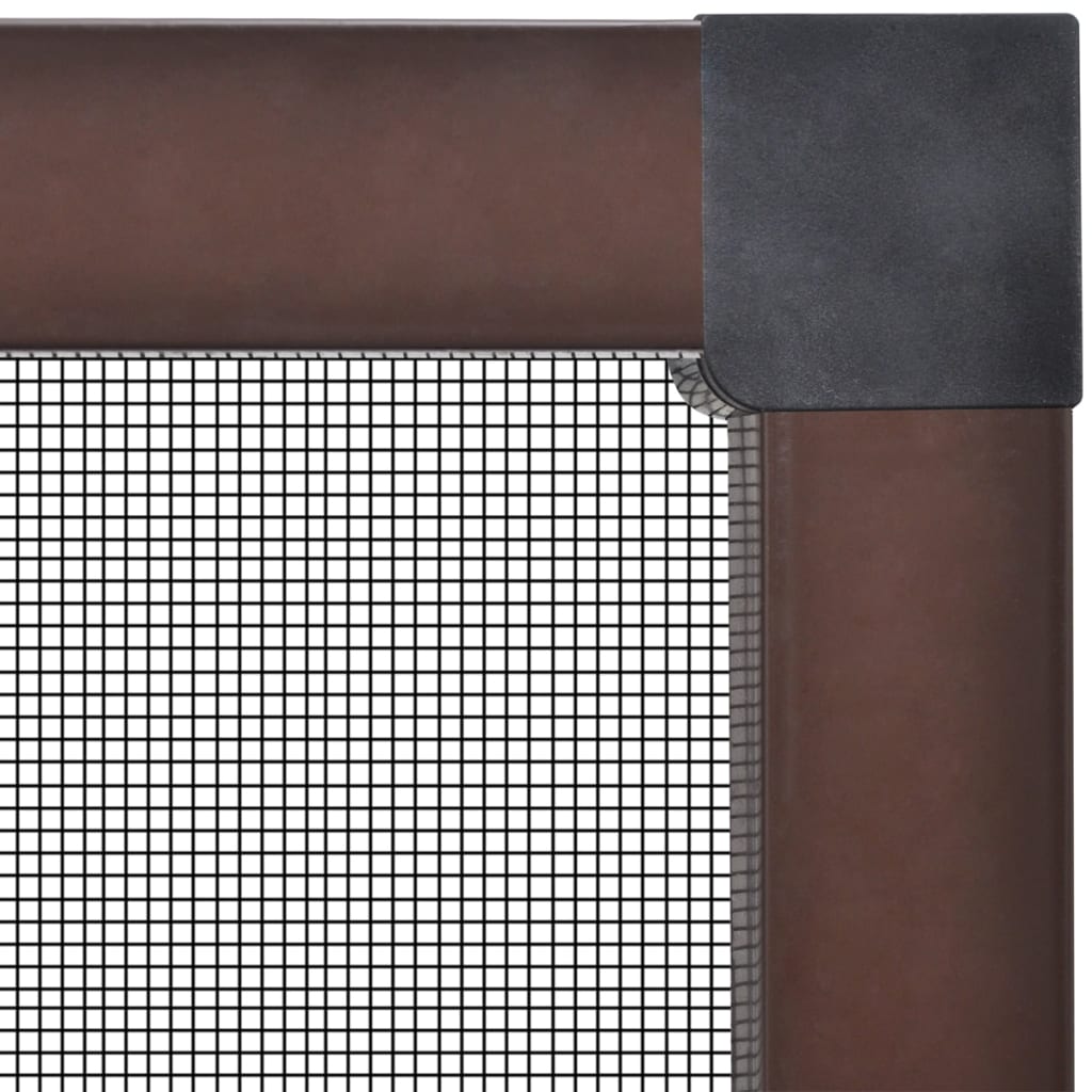 Apsauginis Tinklelis nuo Vabzdžių su Rėmu, 130 x 150 cm, Rudas - testbyjd