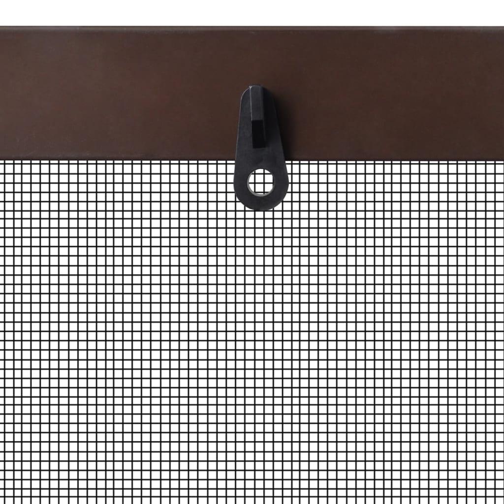 Apsauginis Tinklelis nuo Vabzdžių su Rėmu, 130 x 150 cm, Rudas - testbyjd
