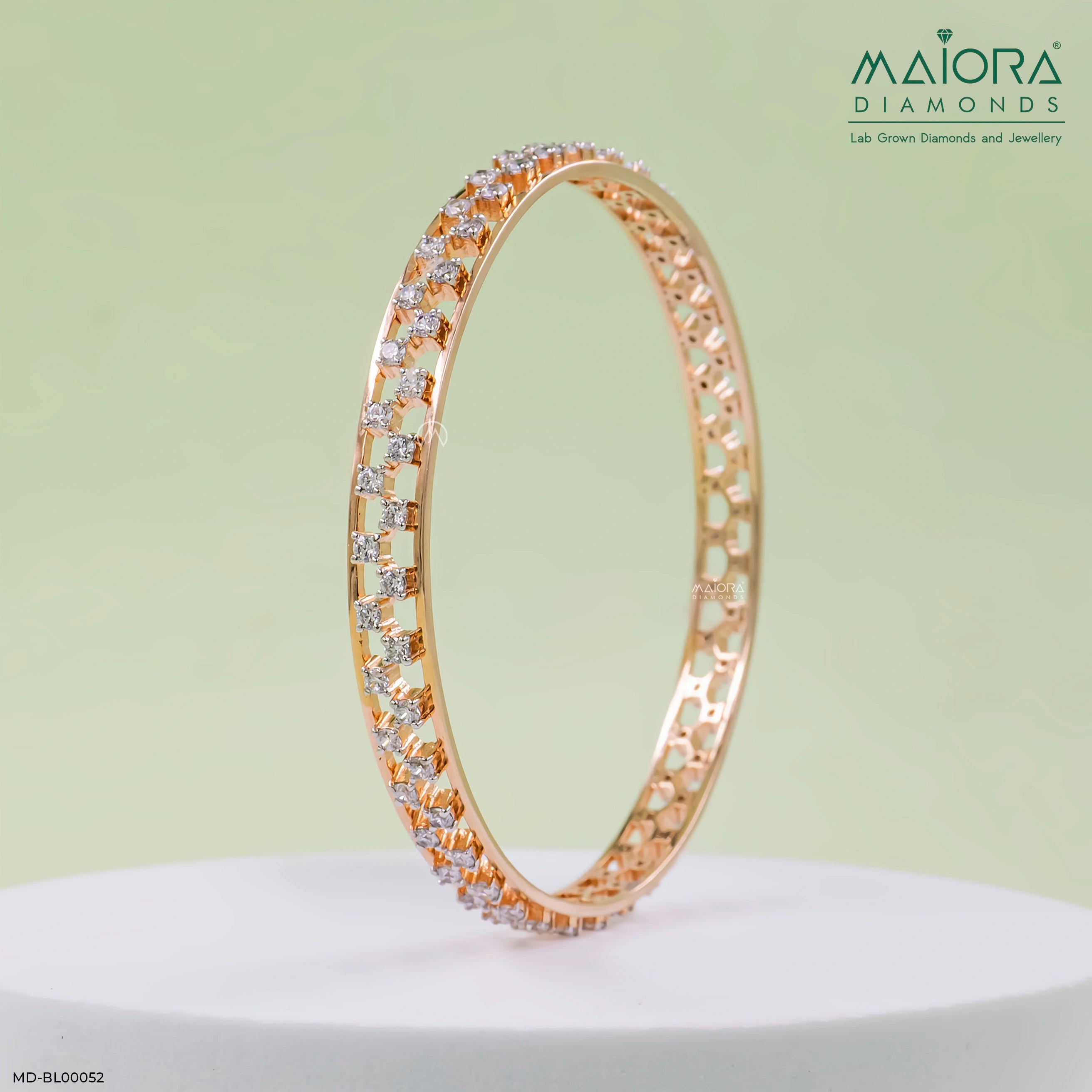 Timeless Trace Diamond Bangle