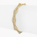 Swaya Wave Flow Diamond Bangle