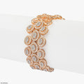 Tierney Oval Halo Diamond Bracelet