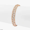 Cosmic Lattice Diamond Kada Bracelet