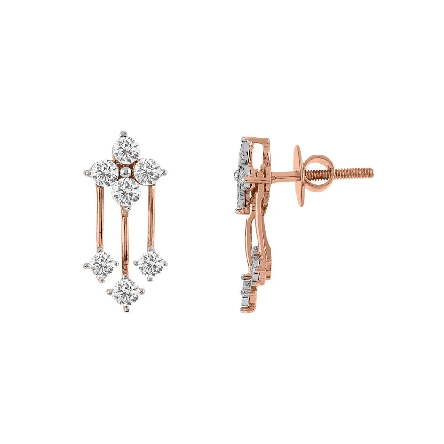 Floral Drop Earrings