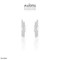 0.50 Carat Duo Radiant Earrings