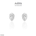1 Carat Crystal Drop Earrings