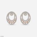 Astral Cluster Diamond Earrings