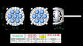 Exquisite Bunch Diamond Earrings