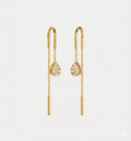 Solstice Drop Sui Dhaga Diamond Earrings