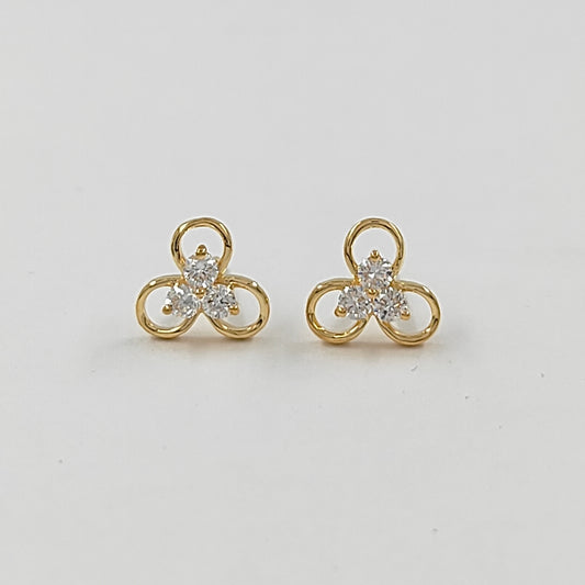 Elowen Bloom Lab Diamond Earrings