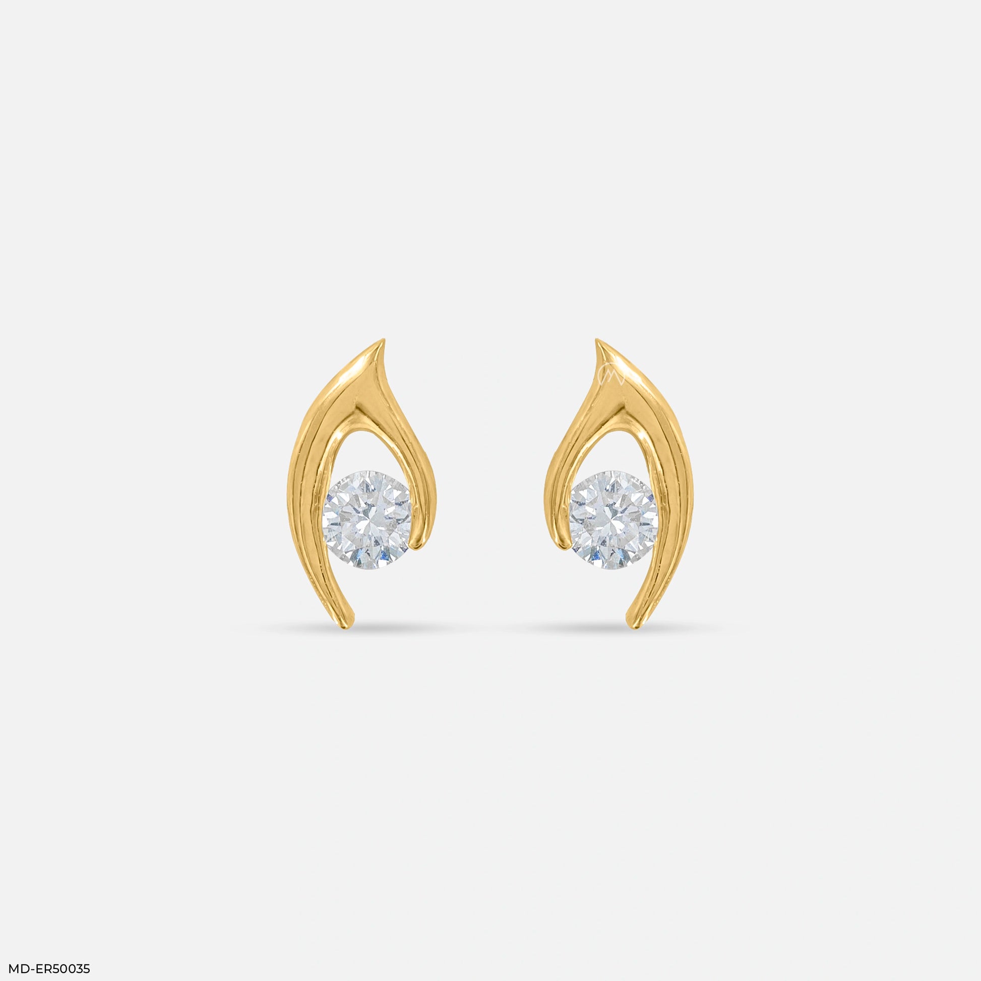 Singular Spark Lab Diamond Earrings