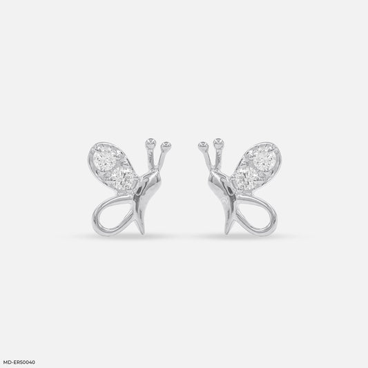 Wings of Grace Lab Diamond Earrings
