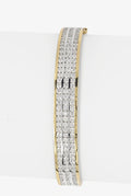 Trinity Row Men's Diamond Bracelet