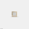 Vertex Diamond Mens Stud Earring