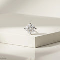 Flint Round Solitaire Diamond Mens Stud Earring