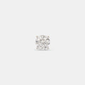 Minimalistic Solitaire Diamond Mens Stud