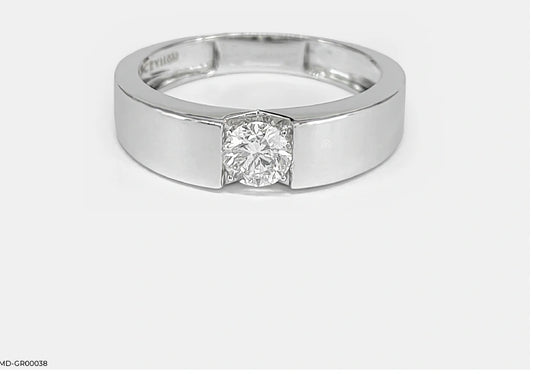 Apex Glam Solitaire Diamond Ring