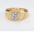 Majesty Solitaire Mens Rings