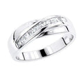 The Gleaming Orb Men's Diamond Band