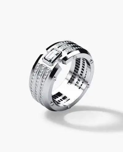 Diamond Fortress Men's Rings