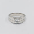 0.50 Carat Solitaire Evergreen Gent's Ring