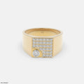 Sovereign Crest Mens Diamond Ring