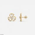 Petal Twist Kids Diamond Earrings