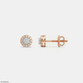 Orbit Halo Kids Diamond Earrings