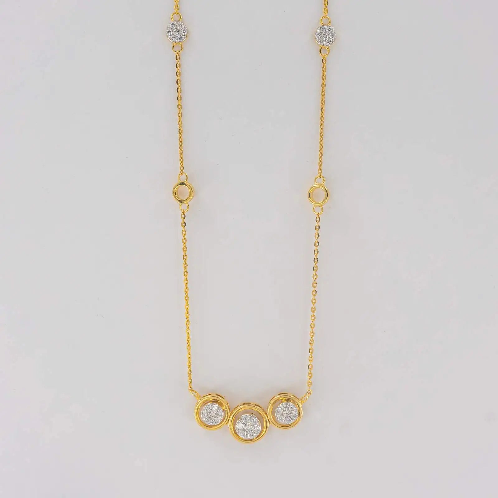 Golden Bubbles Necklace