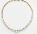 Pure Spark Tennis Diamond Necklace