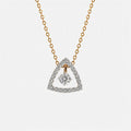 0.50 Carat Round Solitaire 3 In 1 Detachable Pendant