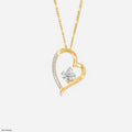 1 Carat Round Glance Pendant