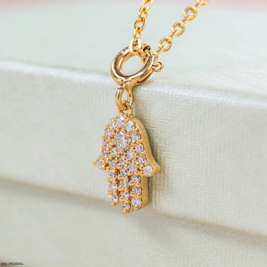 Palm of Peace Lab Diamond Charm