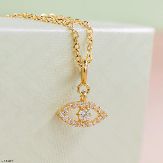 Shield of Shine Lab Diamond Charm