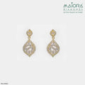 Diamond Petal Earrings