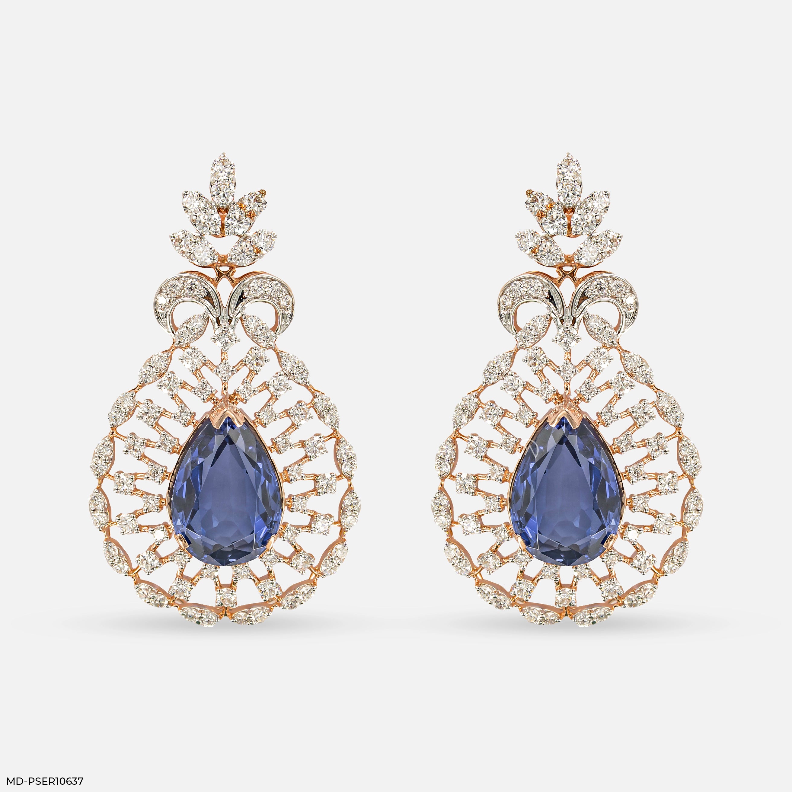 Regal Teardrop Earrings