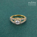 0.50 Carat Round Parallel Diamond Ring